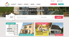 Desktop Screenshot of maisons-open.fr